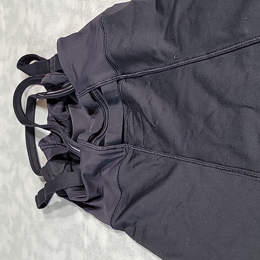 LuluLemon Workout top, black